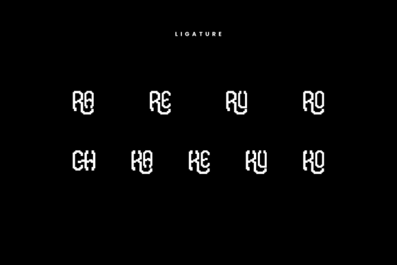 Chakord Pixel Font - Preview 6