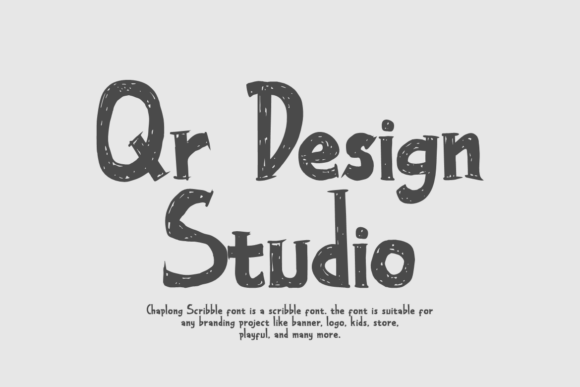 Chaplong Scribble Font - Preview 3