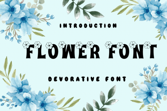Flower Font Fonts