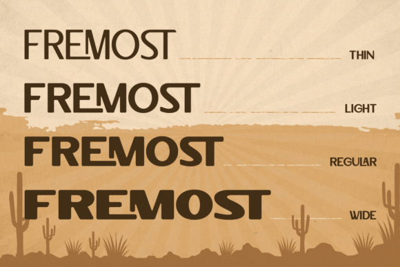 Fremost Font - Preview 3