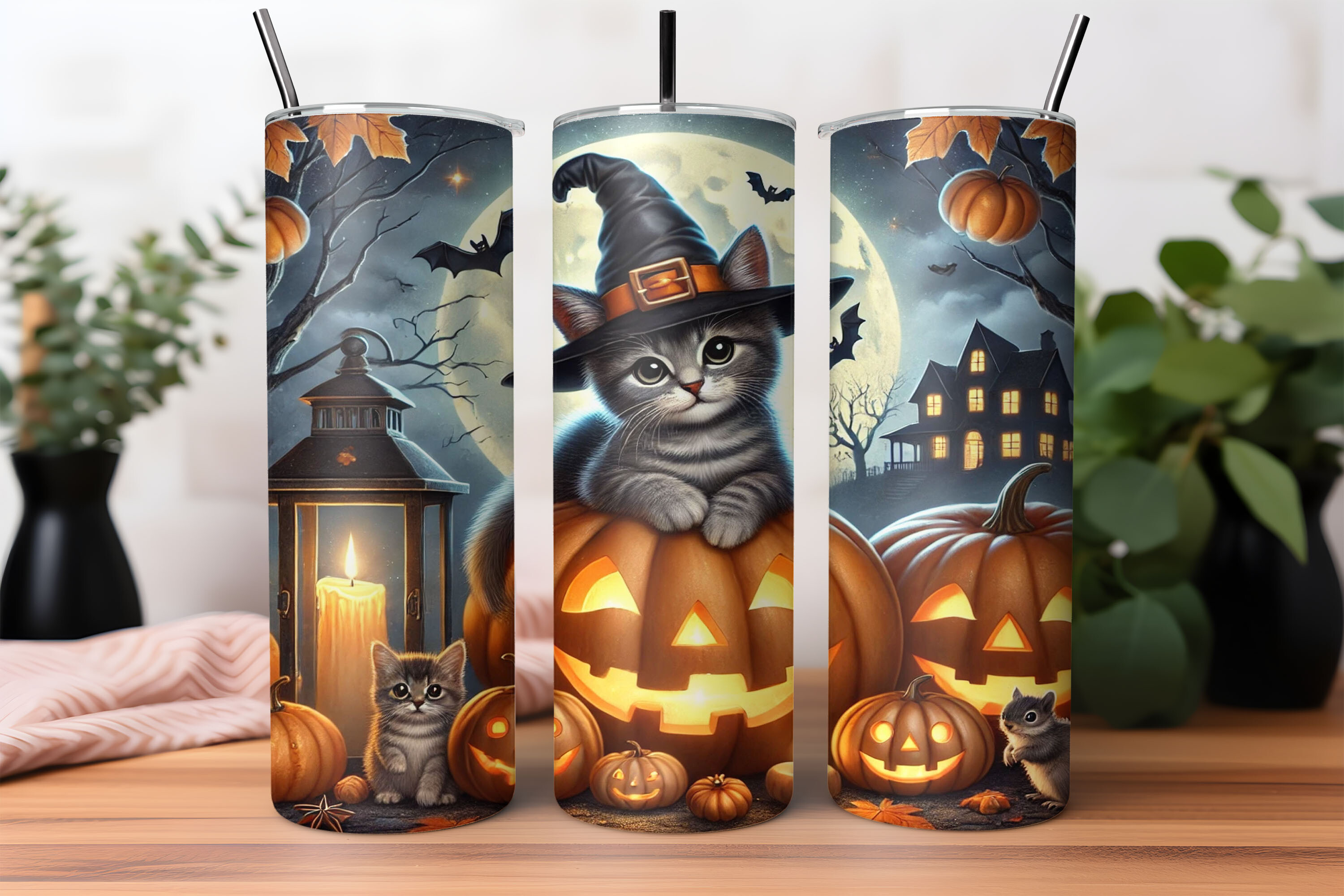 Halloween Tumbler Wrap