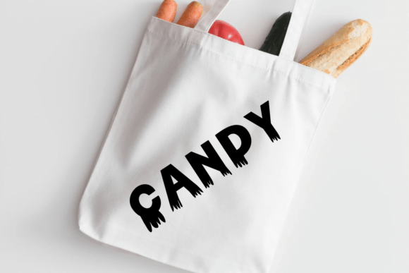 Halloween Ink Drops Font PNG with transparent background - Preview 6