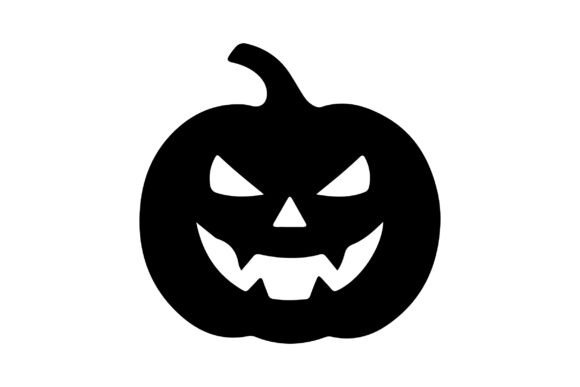 Halloween Pumpkin Silhouette Vector Graphic Crafts By Retro svg shirt