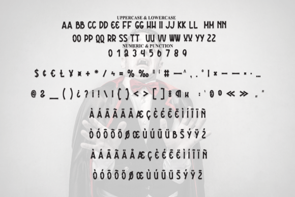 Haunted Vampire Font - Preview 6