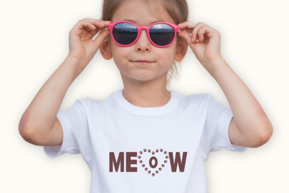 Heart Paw Font PNG with transparent background - Preview 4