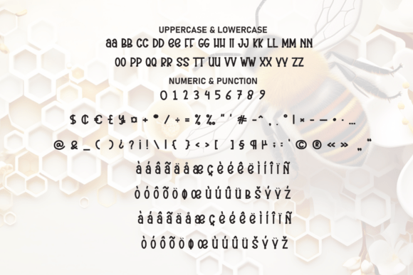 Honey Bee Font - Preview 6