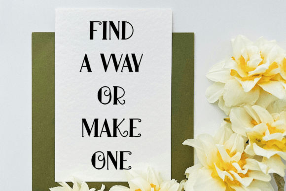 Modern Interior Font PNG with transparent background - Preview 2