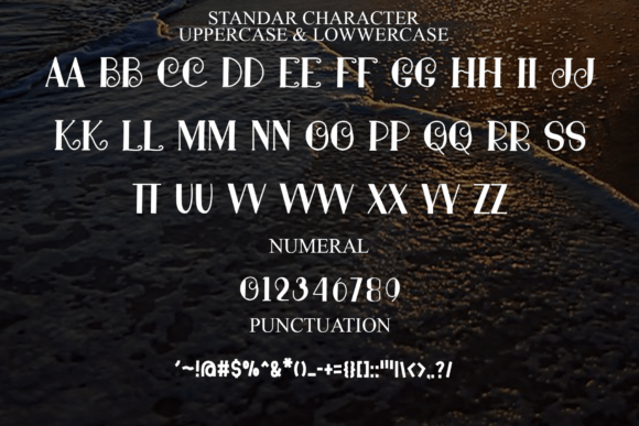 Modern Interior Font PNG with transparent background - Preview 6