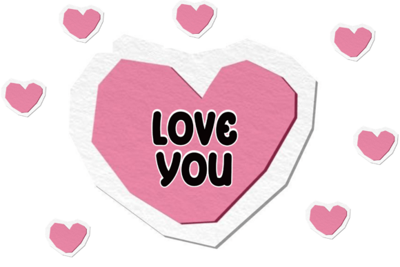 Pinky Babble Font PNG with transparent background - Preview 1