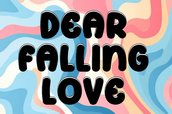 Pinky Babble Font PNG with transparent background - Preview 2