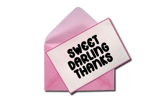 Pinky Babble Font PNG with transparent background - Preview 4