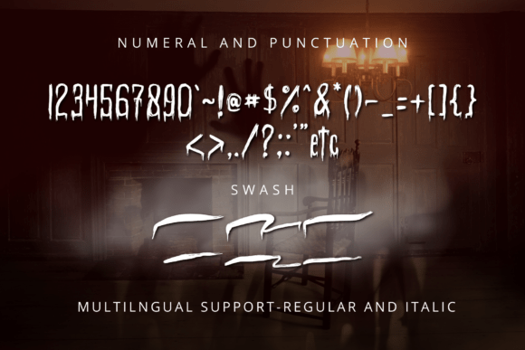 Rottenburn Font font preview - 6