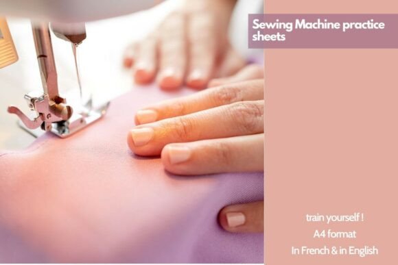 Sewing Machine Practice Sheets