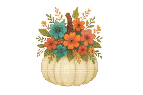 Whimsical Fall Pumpkin Bouquet