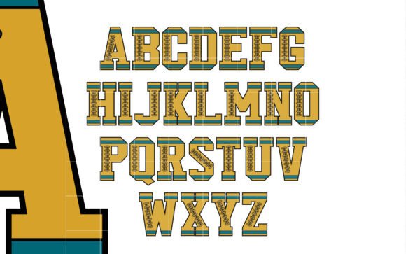American Football Panther Font - Preview 4