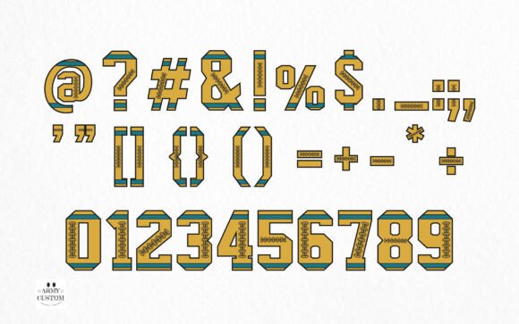 American Football Panther Font - Preview 5