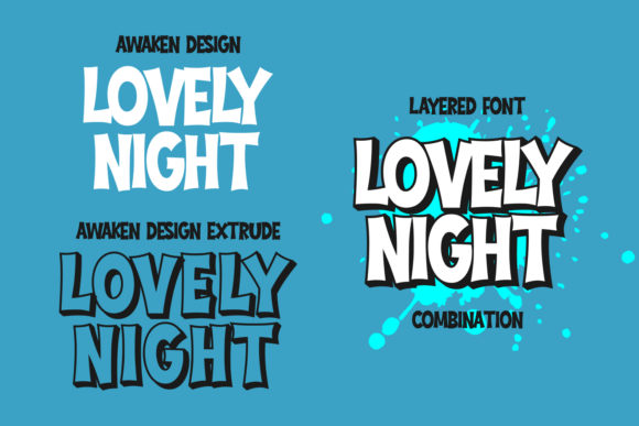 Awaken Design Font - Preview 2