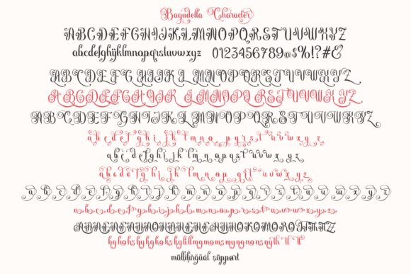 Bagudella Regular Font - Preview 5