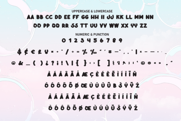 Bubble Disney Font - Preview 6