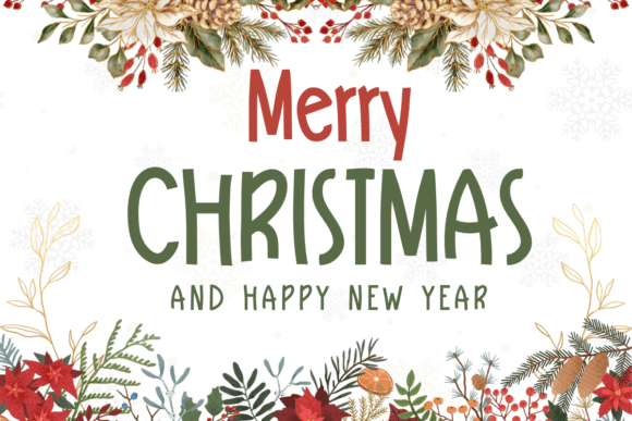 Christmas Planner Font - Preview 4
