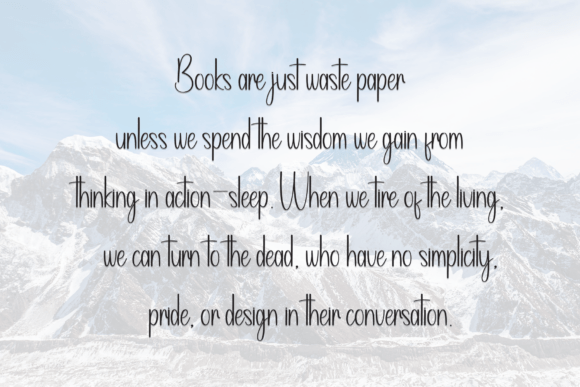 Delighter Font - Preview 5