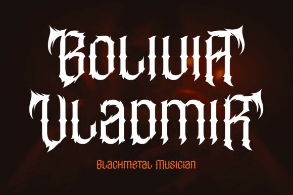 Devil Spirit Font - Preview 5