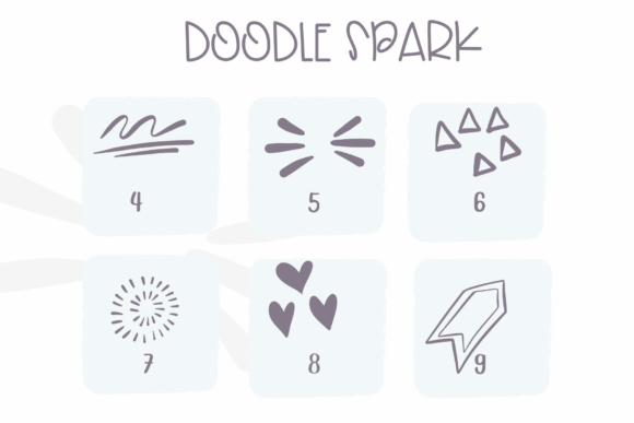 Doodle Spark Font - Preview 3