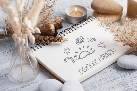 Doodle Spark Font - Preview 6
