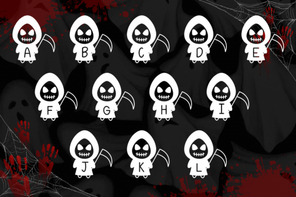 Halloween Grim Reaper Font - Preview 1