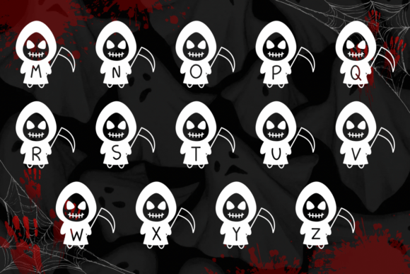 Halloween Grim Reaper Font - Preview 2
