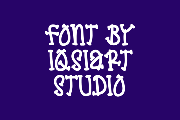 Horsa Scary Font PNG with transparent background - Preview 3