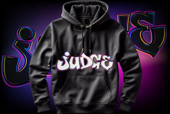 Judge Font PNG with transparent background - Preview 5