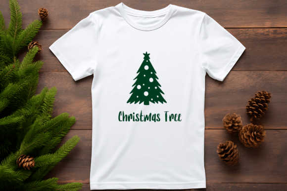 Merry Tree Set Font PNG with transparent background - Preview 4