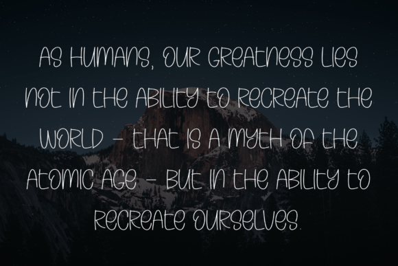 Midnight Southine Font PNG with transparent background - Preview 5