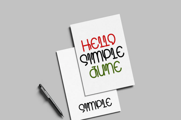 Normal Daily1 Font PNG with transparent background - Preview 1