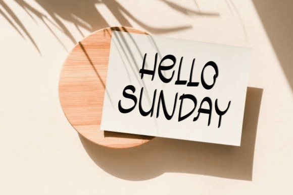 Relaxing at Home Font PNG with transparent background - Preview 3