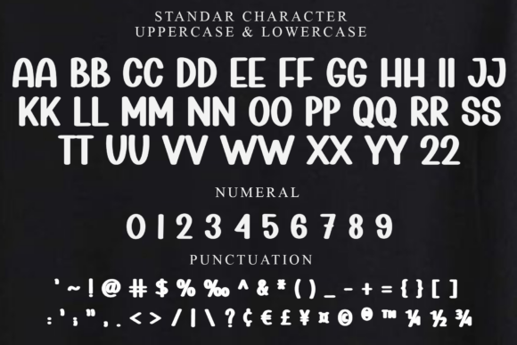 Righthand Font PNG with transparent background - Preview 6