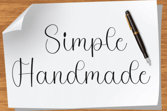 September Wonderful Font PNG with transparent background - Preview 3