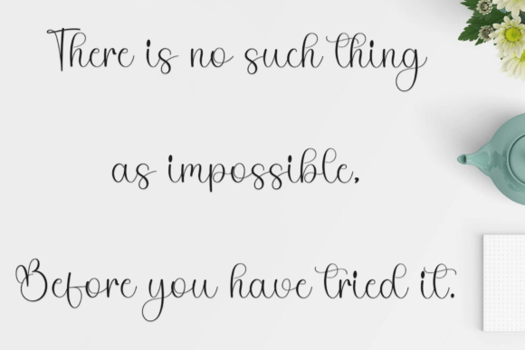 September Wonderful Font PNG with transparent background - Preview 6