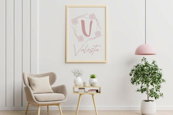 Sherlitarosemonogram Font PNG with transparent background - Preview 2