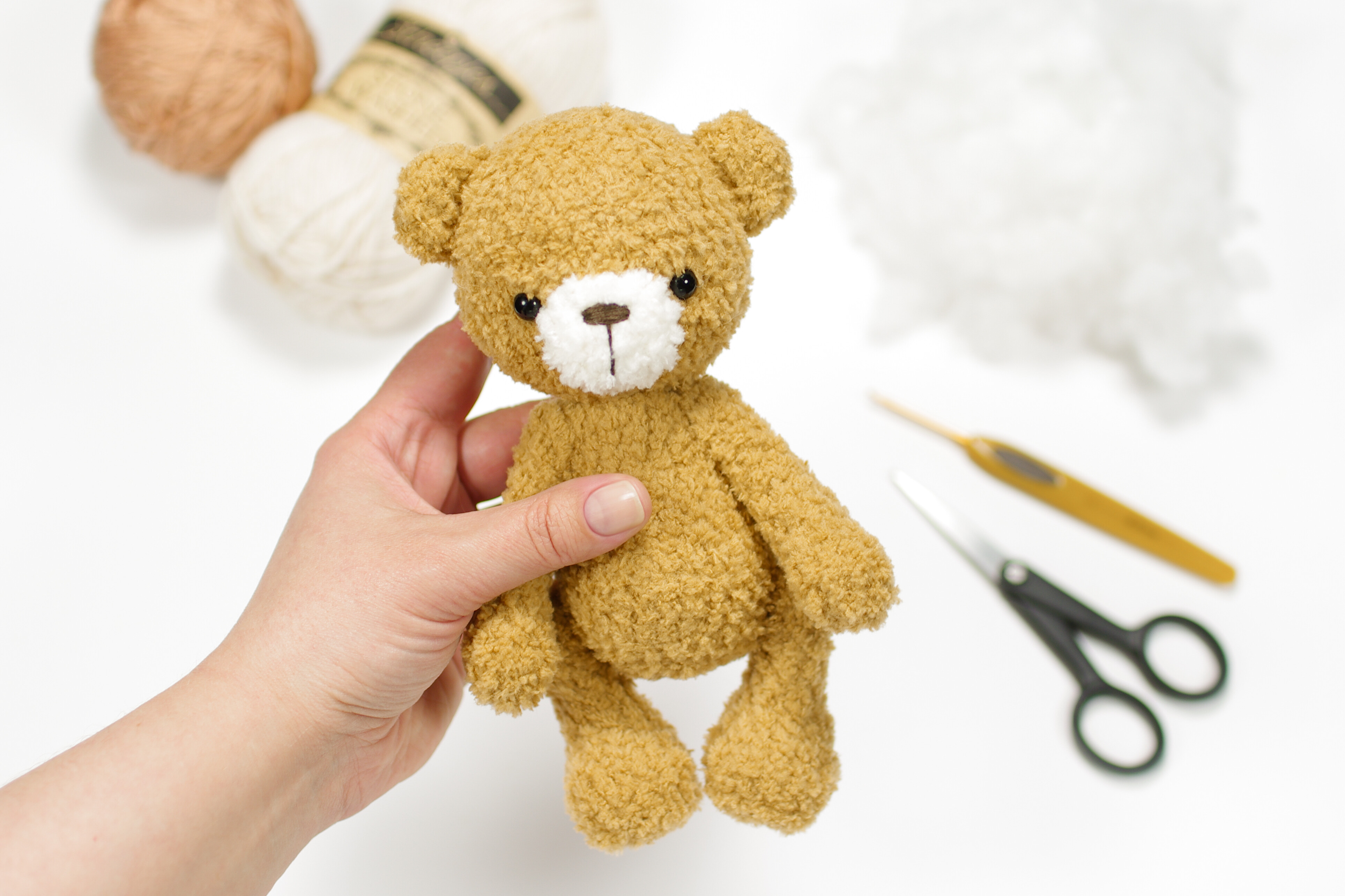 Small Crochet Bear