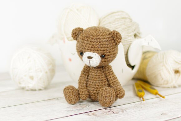 Small Crochet Teddy