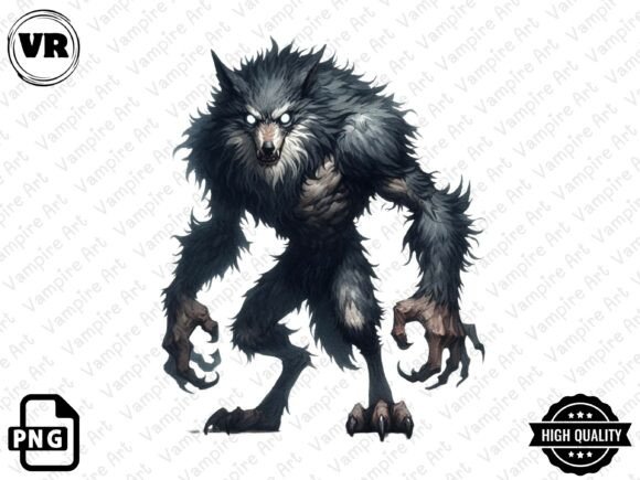Spooky Cute Halloween Clipart PNG Gráfico Ilustraciones Imprimibles Por Vampire Art