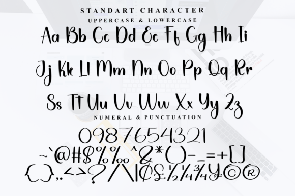 Angelica Homemade Font - Preview 3
