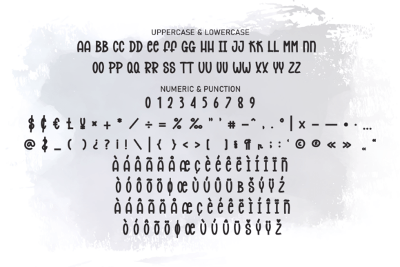 Black Varsity Font - Preview 6