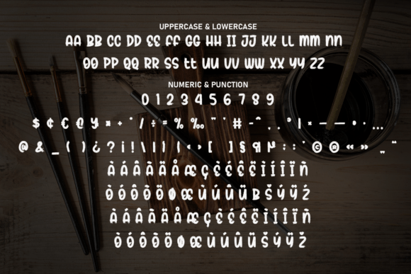 Brush Homemade Font - Preview 6