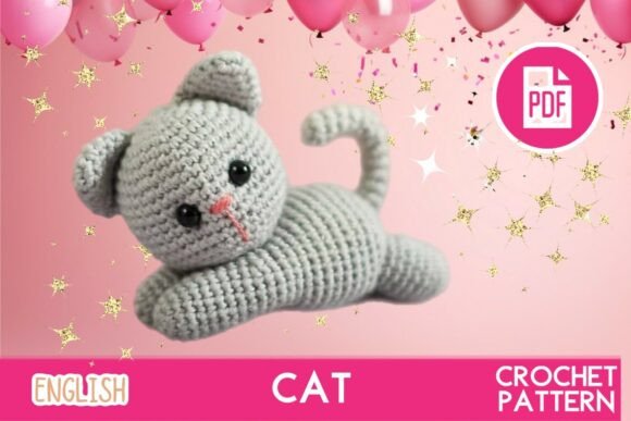 Cat Kitty Crochet Toy / Amigurumi PDF