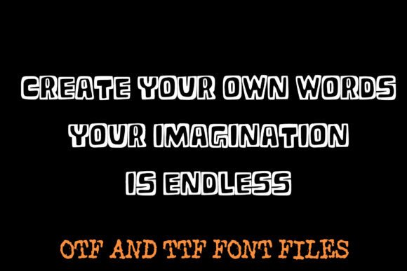 Chunky Comic Block  Font - Preview 3