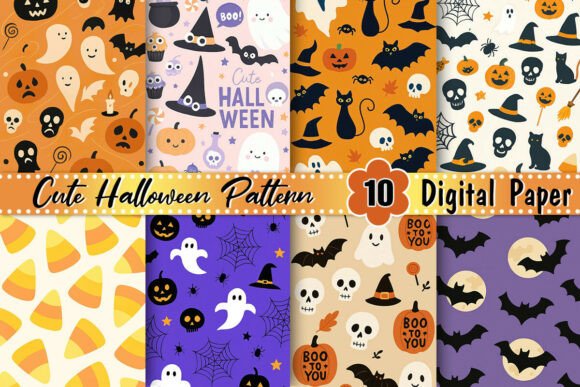 Cute Halloween Pattern