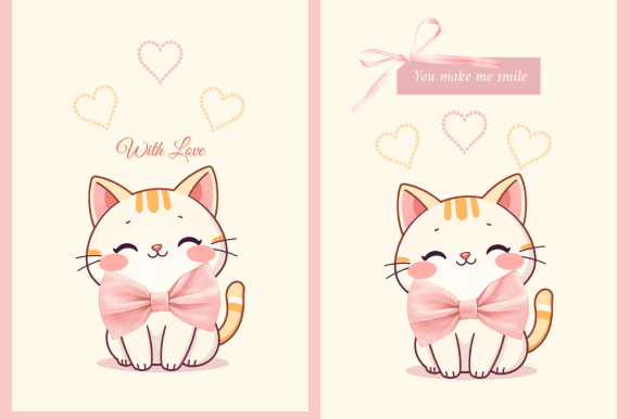 Cute Kitty Love Card
